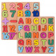Jingyouyu children's digital mother shape cognitive puzzle building block hand-clip board 3-6 years old 2 baby enlightenment early education toys [2 pictures] 120 numbers + shapes Send storage bag