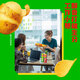 乐事（Lay's） 无限薯片零食休闲食品104g罐装膨化食品一口吃N片大挑战 黑椒牛扒味104g