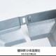 TLXT Iron Galvanisé en acier carré Pipe de balustrade Colonne décorative COUVERTURE DU PIED SPIST COUVERTURE DE BASE COUVERTURE COUVERTURE ACCESSOIRES DE Guarrum 80 * 80 PIPE Square Port inférieur Port 15810