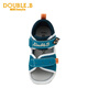 MIKIHOUSE Sandals Toddler Shoes Summer Little Black Bear Double-layer Mesh Breathable Anti-kick Toe Guard Toddler Sports Sandals Double_B Blue 15 (Suitable for feet 14.5cm long)