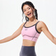 Splan-S ++ Amerikanische Sportunterwäsche Fitness-Tennisweste mit Brustpolster atmungsaktivem Yoga BH Schnelltrocknende äußere Verschleiß Mousse Pulver s