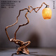 Village de Shantoulin Arron en bois mort Azalea Racine Art Cliff Cypress Tree racine sculpture Grasshopper Cage Bird Cage suspendue Salle Salle Entrée Décoration douce DJ-695 Coucoo Root Art