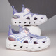 BKG Outdoor Kinder schnelle Trocknen nachdenken Schuhe 2025 Sommer neuer weicher Sohle nicht rutscher Jungen Entwässerungsloch Schuhe Mädchen Sandalen Schwarz und Weiß 28