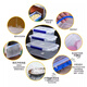 
Beijingjie transparent fresh-keeping box rectangular plastic box large-sized fresh-keeping box with lid hotel kitchen frozen food storage box, high-end 9926 pressing type 10L