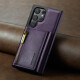 Adecuado para Samsung Galaxy S23 Case de teléfono magnético Ultra Wallet S23+ Full-Fall S23FE Protective Case M5 Serie [Black] Samsung Galaxy S23