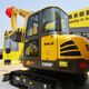 60 Glass de excavador 680 690E F Agranaje delantero Puerta deslizante de la ventana deslizante Inferior Vidrio templado hacia la parte trasera Empuja izquierda