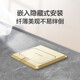 公牛（BULL）地插座隐藏式 全铜防水 七孔阻尼式弹起多孔二三七孔插地板地面 地插