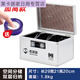 Cash box cash box small cash box cash box commercial lockable portable supermarket cash box simple aluminum alloy box F6189 length 29*width 21*height 20cm upgraded model