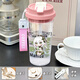 Genshin Impact Naxida Water Cup Girls Girls High-Pretty Portable Thé des étudiants mignons Cup d'été Water Cup Bxao15932 Walnut Cool Summer [500 ml bleu]-Print Points
