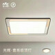 
Leshi Lighting 2025 new store Guanghui WCX11965 living room lights home bedroom ceiling light modern and simple Guanghui 1095*695mm-160W-white + black