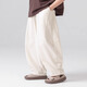 
I.KARNOW boys summer mosquito-proof pants for big children's pure cotton pants 2025 new straight wide-leg pants thin children's machete trousers 15273 apricot color [pure cotton fabric] 140