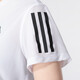 Adidas women's suit 2025 summer new fitness running breathable comfortable short-sleeved T-shirt woven foot trousers 2-piece set Two-piece set/classic match S