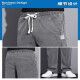 Playboy Jeans Men's Summer Thin Trendy Brand Ice Si Laiel Trousers Loose Straight Tennis Men's Pants Men's 1048 Black. M [(28-29 sizes) Weight 95-110Jin [Jin equals 0.5 kg]]