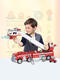 
The ci Puwang Wang team made great contributions and ultimate mao Mao fire truck sound and light rescue vehicle children's birthday gift toys 16759 ultimate standard police car Aqi