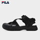 FILA Official Women's Shoes Cream Sandals 2025 Beach Shoes Sandals Casual Shoes Sneakers