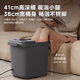 
Midea foot bath tub sterilization foot bathtub fully automatic massage foot bath basin physiotherapy fumigation warm bubble spray Teacher's Day gift birthday gift for boyfriend and girlfriend elder ZL310 deep space gray