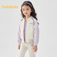 Balabala children's jacket girls 2025 New Year's clothing baseball uniform contrasting sports tops campus 209125105001
