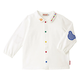 
MIKIHOUSE Good Friends Embroidered Plaid Shirt Made in Japan 11-5402-683 White 11-5402-683 110 cm