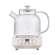 Midea's same model 2025 new health pot teapot teapot office all-glass stew all-in-one home multifunctional floral teapot pure kettle with tea leak 0 glue丨8H constant temperature丨24H appointment 1.2L