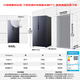 Hisense 642-liter side-by-side refrigerator double-door large capacity first-level variable frequency air-cooled frost-free household refrigerator BCD-642WFK1DP