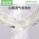 妈妈果（org.mama）婴儿尿布可水洗纯棉尿戒子一体式纱布尿布裤兜防水隔尿防侧漏介子 【防侧漏7A抗菌】树屋童话 2条装 L码【推荐20-30斤宝宝】12层纱布