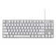 罗技（Logitech） K835 机械键盘 有线游戏键盘 TTC轴 84按键办公键盘 拼色键盘 K835 TKL红轴-吾皇万睡键帽款