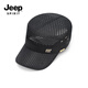JEEP SPIRIT Jeep Flat Top Hat Men Casual Middle-aged Men's Sun Protection Hat Dad Outdoor Sunshade Breathable