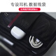 
VANLEMN Denmark Anti-theft Passport Bag Multi-function Travel Study Abroad Storage Card Pack RFID Portable Neck Halves Passport Clip Light Gray [Anti-theft Brush Anti-theft Water Splash Passport Bag]