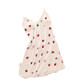 Buntes Edelstein Sommer-Eisband Brustpads Hosenträger Nachthemd Stil Dünne Heimkleidung YQM-F902# Strawberry 170 m