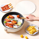Baiji silicone paper barbecue grill barbecue hand cake oil-proof paper air fryer pad paper 100 sheets round 25cm