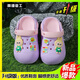 Croton Croton Kinder -Cartoon -Hausschuhe Milch Dragon Sommermädchen 2025 Jungen Neue Anti -Rutsch niedlichen Kinderlochschuhen Baby Sandalen Beige 24 -25