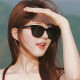 [Hot sunglasses] Large frame sunglasses outdoor men and women sun protection sun protection bike driving trend stars same style sunglasses [a pair of clothes]