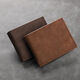 Feiyuega Herren Brieftasche Kurzer Brieftasche Brieftasche Casual Multi-Card Wallet Wallet Multifunktional Münze Brieftasche Brieftasche Kartentasche Kaffeefarbe