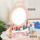 Shantoulin Village Kinderhölzernsimulation Girls Dressing Tisch spielen Hausspielzeug Simulation Realer Friseur Shop Szene Prinzessin Geschenk D34-Barber Shop Toys 13.6