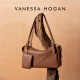 VANESSA HOGAN【高端线】VH女包枫叶吐司包头层植鞣皮实用通勤子母包斜挎单肩包