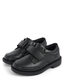 GYMBOReeGymboree Boys Toddler Dress Shoes Uniform, Black Black 13 Big Kid