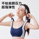 Tingmei [Silk Antibactérienment] Bra Sports Lingerie Anti-choard soulevant le développement du développement des élèves du lycée des premiers lycéens White M blanc M