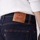 Levi's Levi's new men's 502 classic low-rise tapered simple retro denim trousers dark blue 34 (32)
