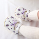 Meng Yilan (MENGYILAN) 0-6 to 12 months spring and autumn baby shoes soft sole toddler shoes baby girl floral princess shoes newborn shoes floral red 12 inner length 11.0cm size 12