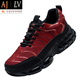 Ajilv Brand High-End-Arbeitsschutzschuhe Leichtes Stahlkopf Anti-Smash und Anti-Punktionssicherheitsschuhe vier Jahreszeiten Arbeiten MEN 695 Orange 36