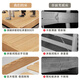 
Pinzu mortise and tenon solid wood bed multi-function simple master bedroom hard double bed thick board with night light KB902 1.8 frame bed