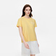 Aigle Ai Gao Kurzarm T-Shirt Frühling und Sommer Klassiker Outdoor Outdoor Outdoor Outdoor Outdoor Outdoor Outdoor Outdoor Outdoor Outdoor Casual Fashion Einfacher runder Nackenpullover reines Baumwollwesen hellberngelb AV753 XL (175/96a)
