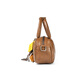 Barbie Boston Bag Women's Retro Light Luxury Bowling Bag One-Shoulder Pillow Bag 2025 New Portable Crossbody Bag Brown [Gift Box/Giveaway Decoration]
