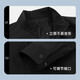 Septwolves Jacket Men's Spring and Autumn Stand Collar Embroidered Wolf Logo Business Casual Commuting Versatile Easy-Care Men's Clothing