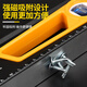 RSRDDY level 12 meters high-precision strong magnetic aluminum alloy small bricklaying tools accurate portable anti-collision household magnetically reinforced aluminum alloy level 1000mm