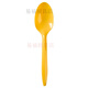 Baichao thickened disposable spoon plastic yellow DS1 large soup large yellow spoon rice spoon stall spoon fast food takeaway commercial DS1 large yellow spoon 14 cm 500 pieces