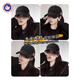 SCOTT GOOSE Baseball Cap Women's 2025 New Fashion Simple Personality Showing Face Small Retro Sunscreen Peaked Cap Korean Version Versatile Hat Dark Black M Adjustable (54-60cm)
