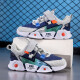 Kinderschuhe für Jungen- und Mädchenschuhe für Sommerfliege Strick atmungsaktives mittelgroße und große Kinder Jungen Running Schuhe Mode Sportschuhe für Deep Orchidee (Fly Strick Mesh) 3897 29 Innere Länge 18,5 cm