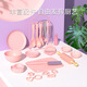 Qianfeng Mini Küche Echtes Kochen Full Set Kochgirls Küchenwaren Set Kinderbaby Puzzle Haus spielen Spielzeug B [Maifanshi] Happy Probieren Sie Küche 36-teilige Set-Shaoen Green