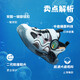 ANTA Children's Sandals Boys' Shoes 2025 Summer New Arrival Jellyfish Bullet Technology Outdoor Baotou Beach Shoes Men's McJo Gray/Dust Purple-1 33